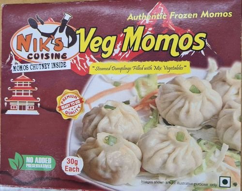 Nik's Veg Momos 500g Ready to use (Frozen for Munich Customers only!