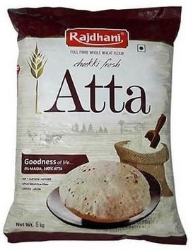 Rajdhani Chakki Atta 5 kg-  Export Pack - !!